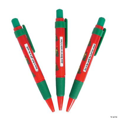 China JX84 Pen Promotional Christmas Message Religious Ball Pens for sale