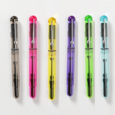 China Jinhao Pocket Pen Macaron Fountain Pen Logo Ink Pen School Office Supply Plastic Custom Student Pen for sale