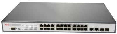 China 24 Port Managed PoE Switch for sale