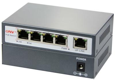 China 10 / 100 / 1000Mbps PoE Ethernet Switch for sale