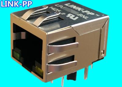 China FastJack POE RJ45 Connector LPJ4514GENL 10 / 100M Unmanaged Media Converters for sale