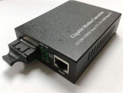 China Full Duplex Multi-mode Media Converter 10M / 100M / 1000M Base-T for sale