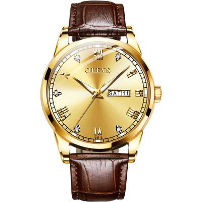 China Wholesale Custom Calendar Automatic Date OLEVS 6896 Mens Luminous Watch Men Waterproof Quartz for sale