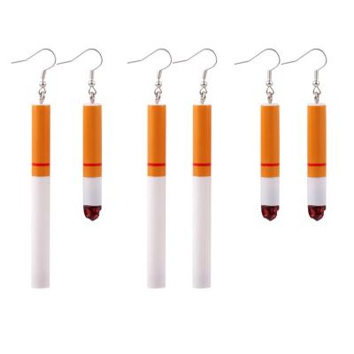 China CLASSIC New Arrival Latest Design Fashion Cigarette Earrings Women Trend 2022 for sale