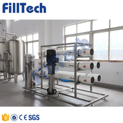 China Mineral Water High Capacity Mineral Water Drinking Water Treatment Nanofiltration Water Treatment System for sale