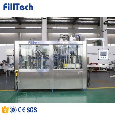 China Food Drinking Water Filling Machines Plastic Bottle Water Filling Capping Labeling Machine for sale