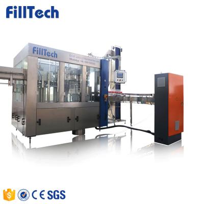 China High Efficiency 18-18-6 Carbonated Beverage Filling Machine Made By Filltech for sale