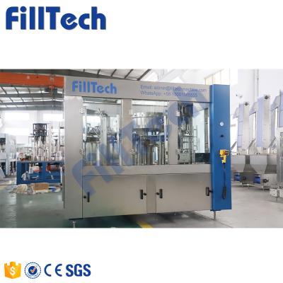 China Food Filltech Top Quality Stainless Steel PET Bottle Pure Mineraldrink Water Filling Machine for sale