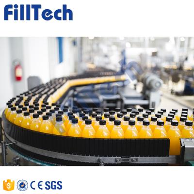 China Filltech 500ml PET Bottle Fruit Juice Coffee Tea Energy Drink Coconut Water Complete Beverage Filling Line for sale