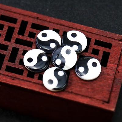 China Jewelry Using Natural Loose Bead Bagua Feng Shui Diagram Beads 13mm Shell Beads For Making Necklace Bracelet Jewelry Designs for sale