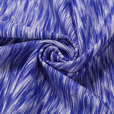 China Breathable Single Style 92% 8% Nylon Spandex Yoga Jacquard Knitted Anti-pilling Swim Tracksuit Fabric for sale