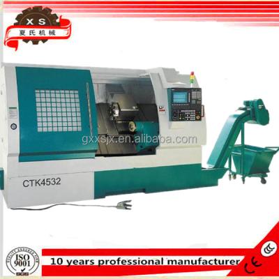 China CTK Lathe CTK4532 45 Series Cheap CNC Mini Bench Lathe Machine Inclined Lathe 450mm for sale