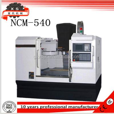 China High Precision NCM540 Mini CNC Vertical Milling Machine With NCM540 CNC for sale