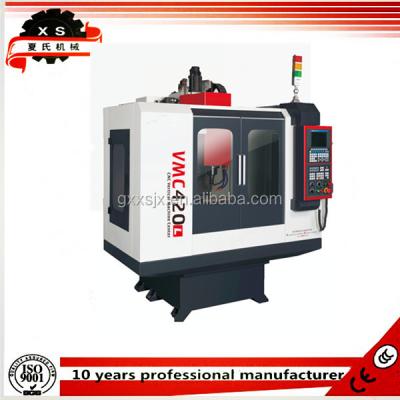 China Vertical Machinery Repair Shops VMC420L CNC Machining Center Price With Linear Way for sale