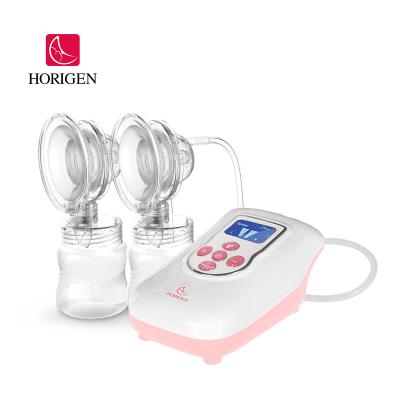 China BPA Free Mother Machine Breast Pump Bra Feeding Hands Free Nursing Hand Pump Double Breast Pumps for sale