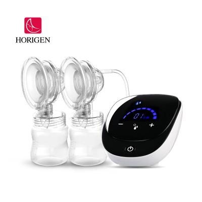 China BPA Free Horigen Breast Pump Breast Pump Breast Pump Dual Pumping Portable Lying Electric Breast Pumps for sale