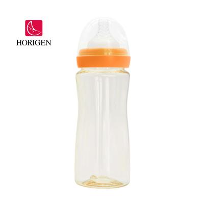 China Food Grade PPSU Standard Baby Bottle Mouth Free Plastic Free Service BPA OEM Baby Bottle 330ml for sale