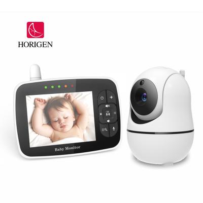 China Built-in Siren 3.5 Inch LCD Digital Video Baby Monitor Audio Baby Camera with Temperature Control Lullabies and Night Vision for sale