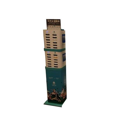 China Mini standing type mobile power charking kiosk with 3 types connector for sale