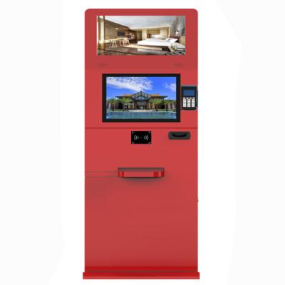 China Professional Free Standing Card Dispenser Vending Machine Kiosk Design for sale