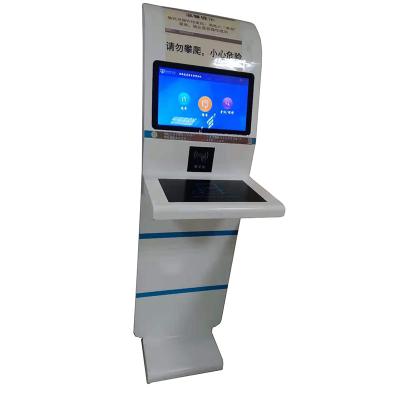 China Indoor Standing Library Kiosk Support Checkout Support In&Out for sale