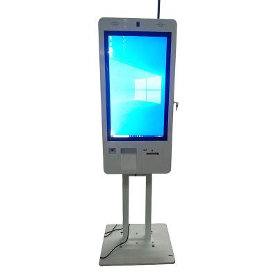 China Indoor Digital Kiosk With POS Payment Receipt Printing QR Code Scanning Kiosk Hospital Kiosk for sale