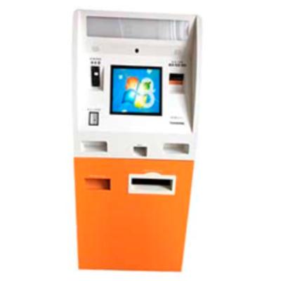 China Upright Bus Station Payment Kiosk With Multi Function Parking Kiosk ID Card Government Kiosk for sale