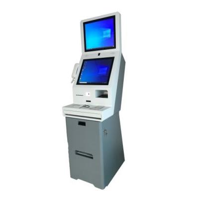 China China OED Mall/Hotel/Airpot Factory Vending Self Service Kiosk Machine With Card Reader Dual Screen Kiosk Bank for sale