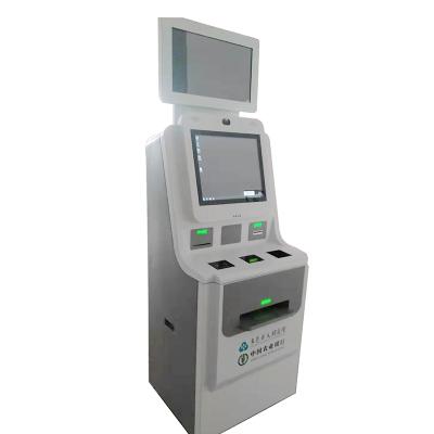 China Hospital indoor mobile digital kiosk for healthcare agency for patients supporting bank card social security card for sale