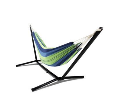 China Modern Customs Service Garden Outdoor Relaxing Colorful Hammock Camping Hammock Stand for sale