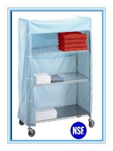 China NSF Easliy Clean Metal Fabric Wardrobe for Hospital for sale