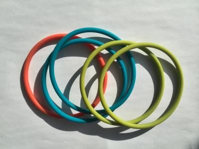 China Colorful Molding Rubber O Rings for Machinery or Electronics 20 - 90 Shore A for sale