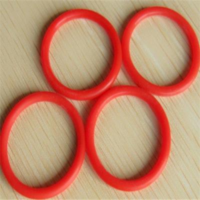 China Red Automobile Rubber Parts EPDM / SILICONE O Ring Seals Shock Absorption for sale