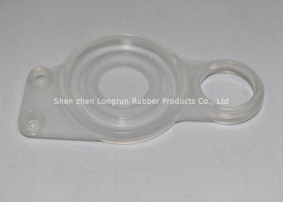 China Clear Silicone Membrane Sealing Washers Rubber with High Tensile Strength for sale