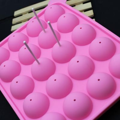 China O bolo do silicone estala o pirulito do silicone dos moldes à venda