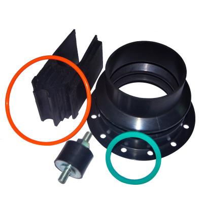 China Customized Dust Boots Flexible Rubber bellows Parts for Industrial Equipment for sale