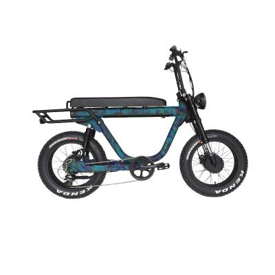 China New 48V 750W Aluminum Alloy Electric Bike 2022 Wholesale Strong Power Tire Ebike For Sale for sale