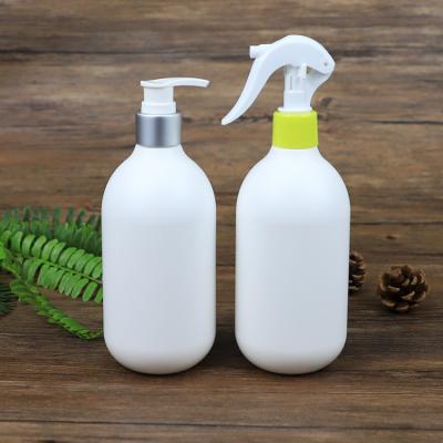 China Personal Skin Care Packaging Size 24/410 Wholesale Size 24/410 PE Neck Bottle 400ml Hotel Shower Gel Hair Conditioner Shampoo Plastic Bottles for sale