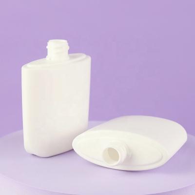 China Personal Skin Care Packaging Small Plastic Bottle 80ml Small Sunscreen Cream Lotion Plastic Bottle PE Size 18/410 Neck Cosmetic Bottles for sale