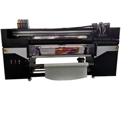 China Home Use 6ft Hybrid 180CM UV Roll To Roll Flatbed Printer With 4 Heads XP600 EPS3200 4720 Large Format Printing Machines for sale