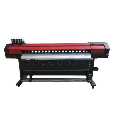 China Indoor Outdoor Advertising 220cm /2.2m Double Heads Flag Fabric Sublimation Printer Machine for sale