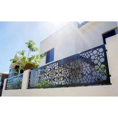 China Easily Assembled High Quality Decorative Fence Panels Metal Aluminum Security Wall Panel Fence for sale