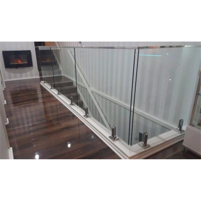 China Modern Design Spigot Stair Railing Platform Glass Railings/Railings from China Manufacturer for sale