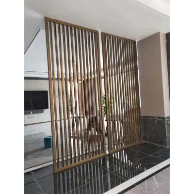 China Modern Modern Metal Privacy Screens Laser Cutting Metal Room Partition Screen Divider for sale