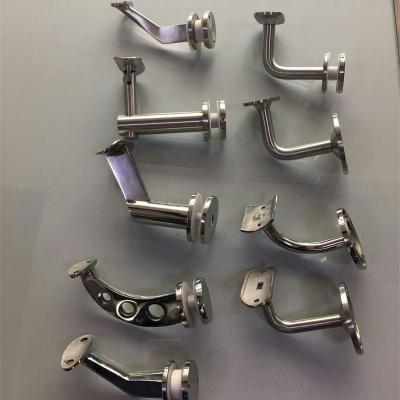 China Small Modern Balcony Staircase Balustrade Railing Glass Accessories Frame Clip To Fence Accessories for sale