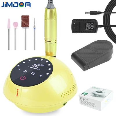 China Jimdoa Low Temperature Professional Efile 210 Strong Nail Drill Manicure Pedicure for sale