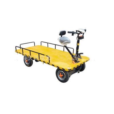 China Cargo Electric Power Flat Cargo Trailer for sale