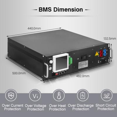 China GCE GCE High Voltage BMS Reliable 96S 307.2V 125A BMS With Three-level Protection For Peak Lithium Battery Efficiency à venda