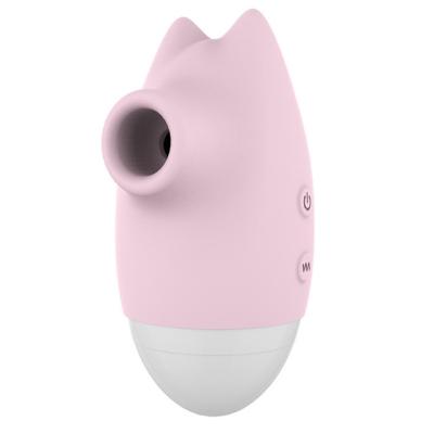 China ABS+Silicone Sucking Licking Waterproof USB Vibration Vibrator Silicone Filling Suction Stimulator for sale