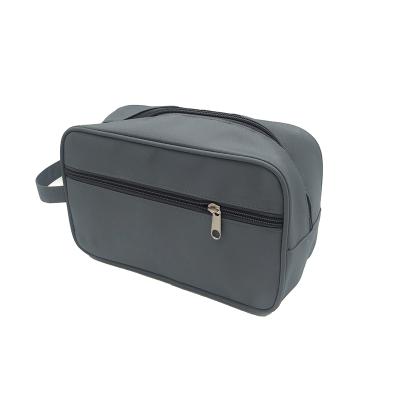 China Logo Simplicity Storage Portable Men Travel Wash Bag Men's Cosmetic Toiletry Bag Minimalist Custom Made for sale